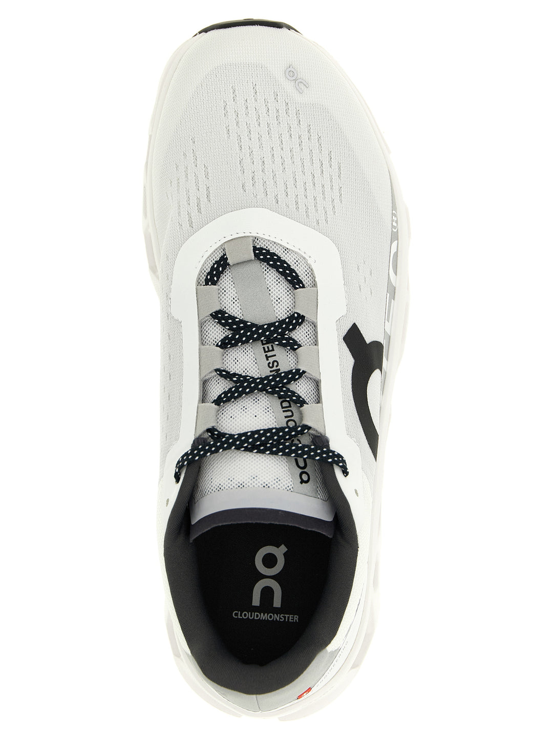 On Cloudmonster Sneakers - White/Black | c630b3484f224c623b001c6477ed8ce77a6ddd68