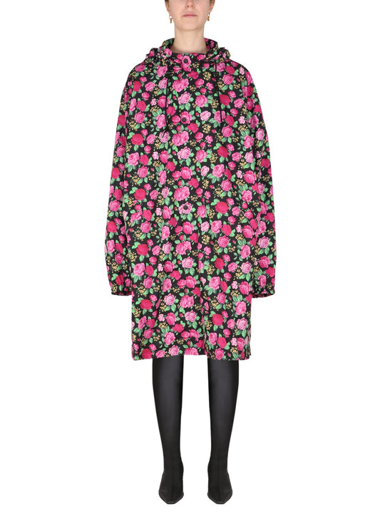 Coat With Floral Pattern