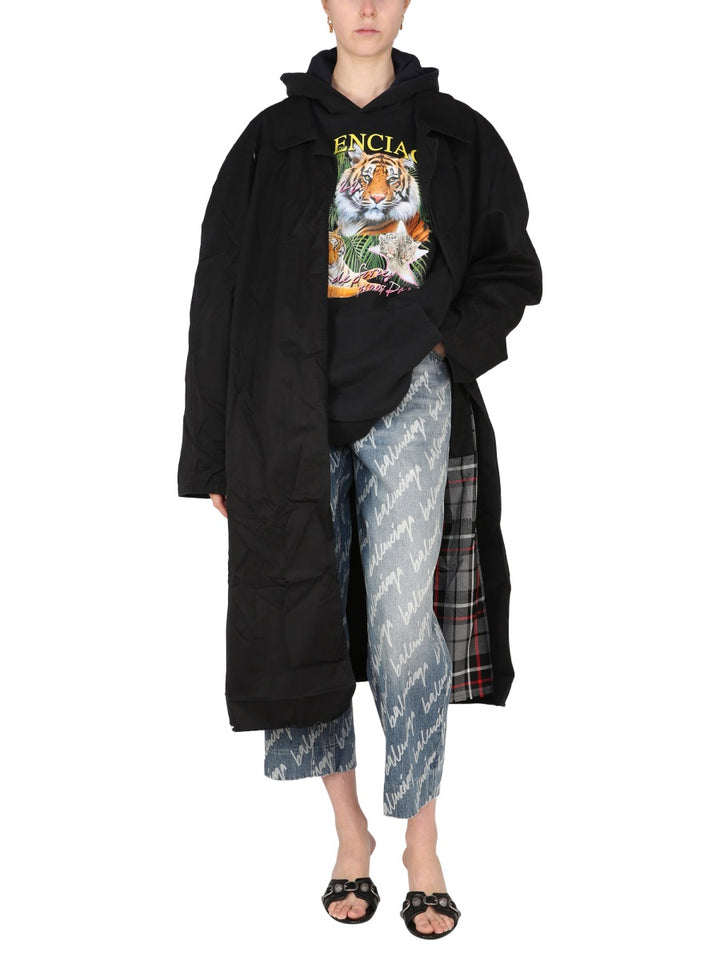 Balenciaga Trenches - Black | bc16f8ac0adcefb5707ebc63376531a03fa69626