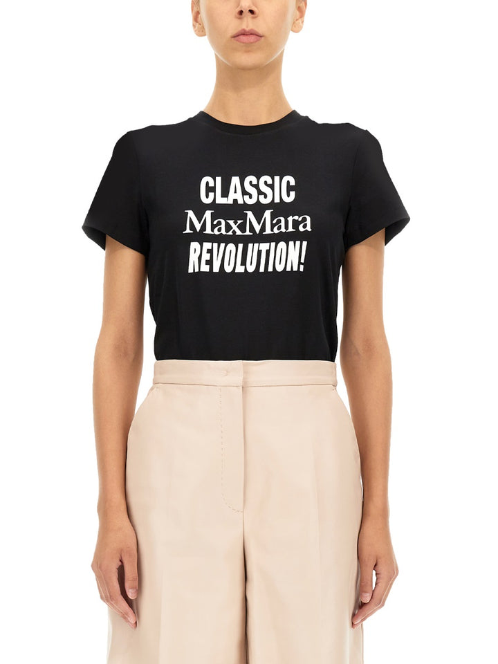 Max Mara T shirts - Black | f9b4352385b8de948b3eae84d2439c73d95f2f19