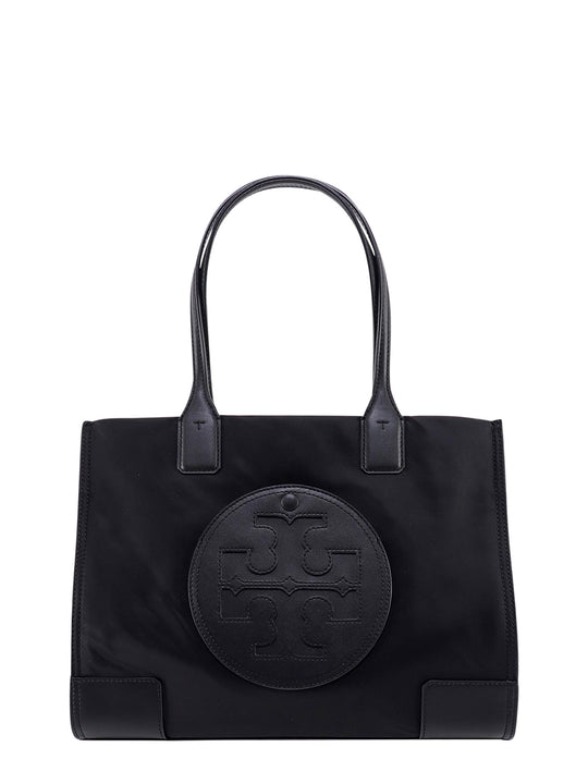 Nylon Shoulder Bag With Frontal Logo