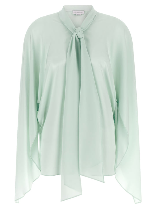 LavallièRe Collar Shirt Shirt And Blouse Green