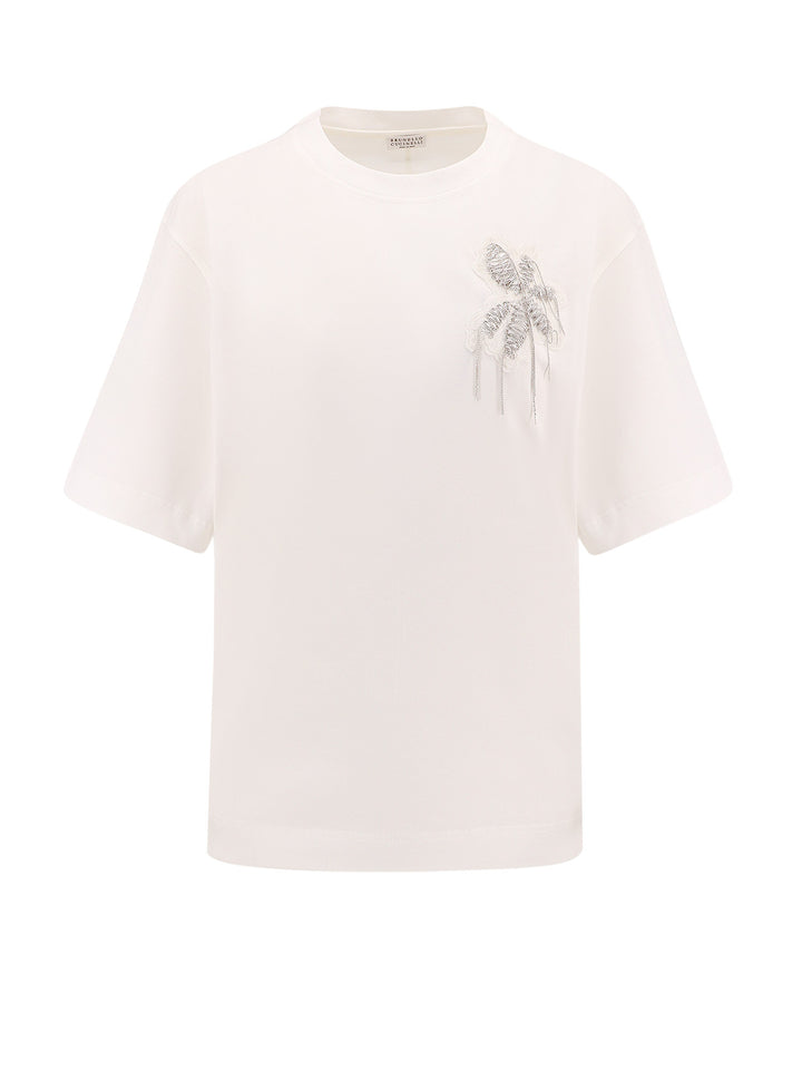 Brunello Cucinelli T-shirts and Polos - Light and natural | 5b56a00e6090cacbe033a15a419d76ed6aaef349