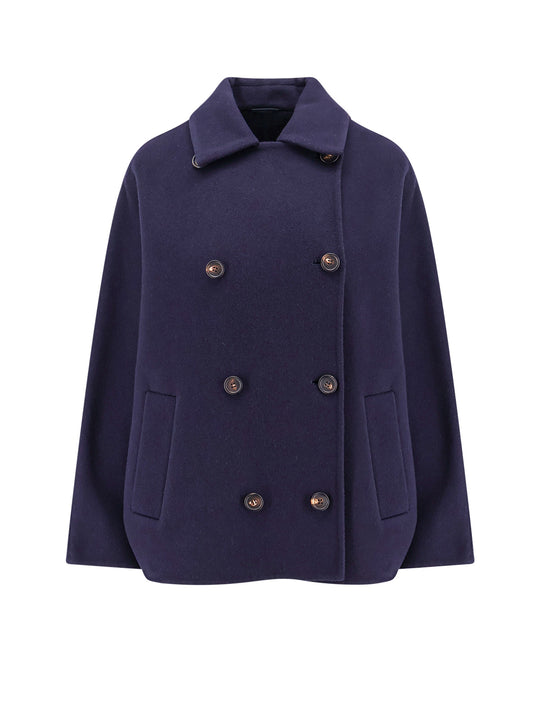 Virgin Wool And Cashmere Coat