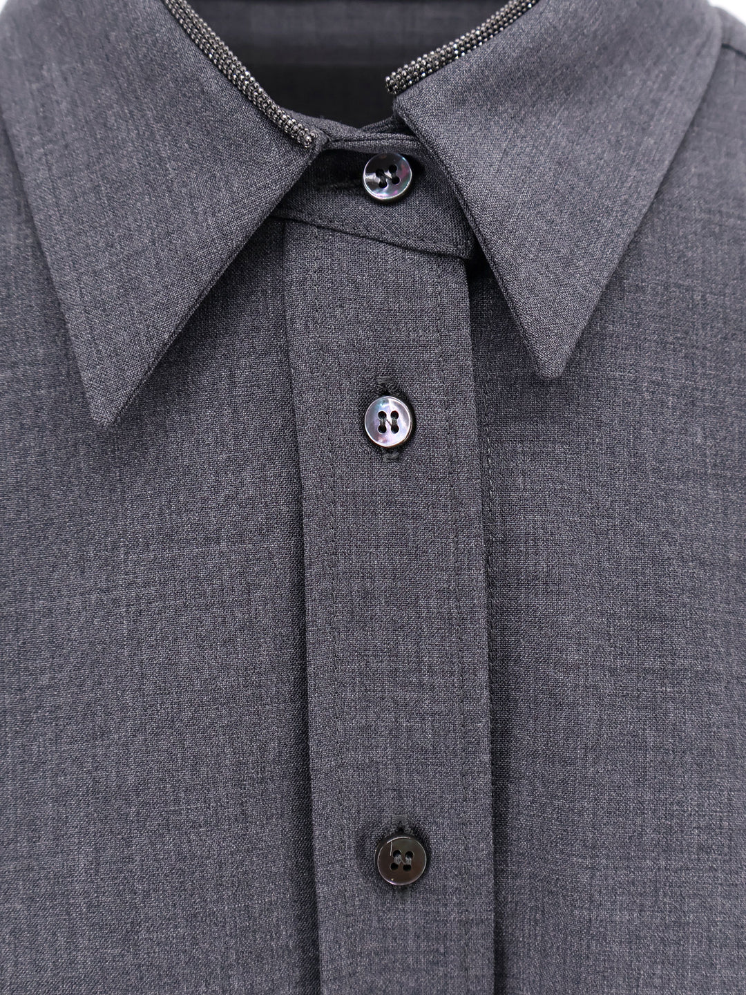 Brunello Cucinelli Shirts - Blacks and greys | 562a98f5ec31f150bd77f434edb6ae94416dde0c