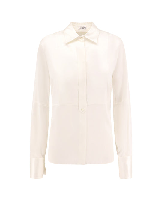 Stretch Silk Shirt