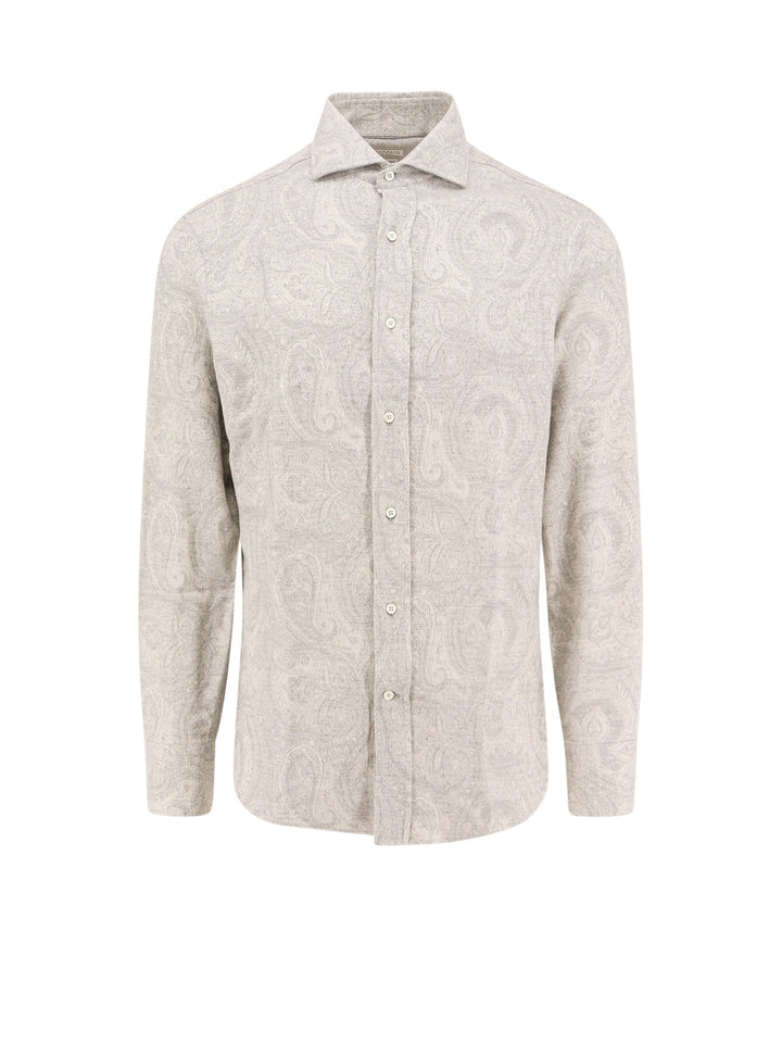 Brunello Cucinelli Shirts - Light and natural | a4e92a303805a9b8c0611eef1de08a58342c4d41