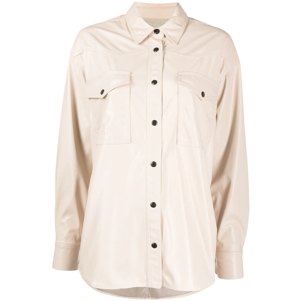 Marant ÉToile Shirts - Neutral | 1d078b3dd535a17fdd0770948388fd262400b39a