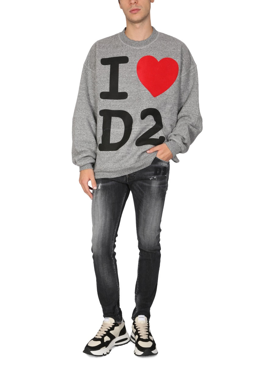 Dsquared2 Sweatshirts - Grey | Wanan Luxury