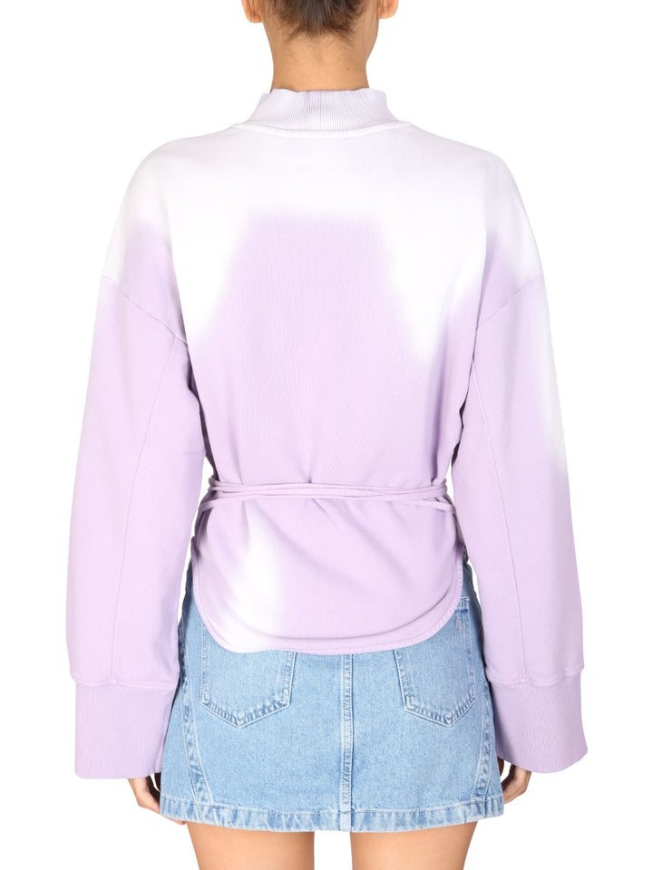 The Attico Sweatshirts - Lilac | Wanan Luxury