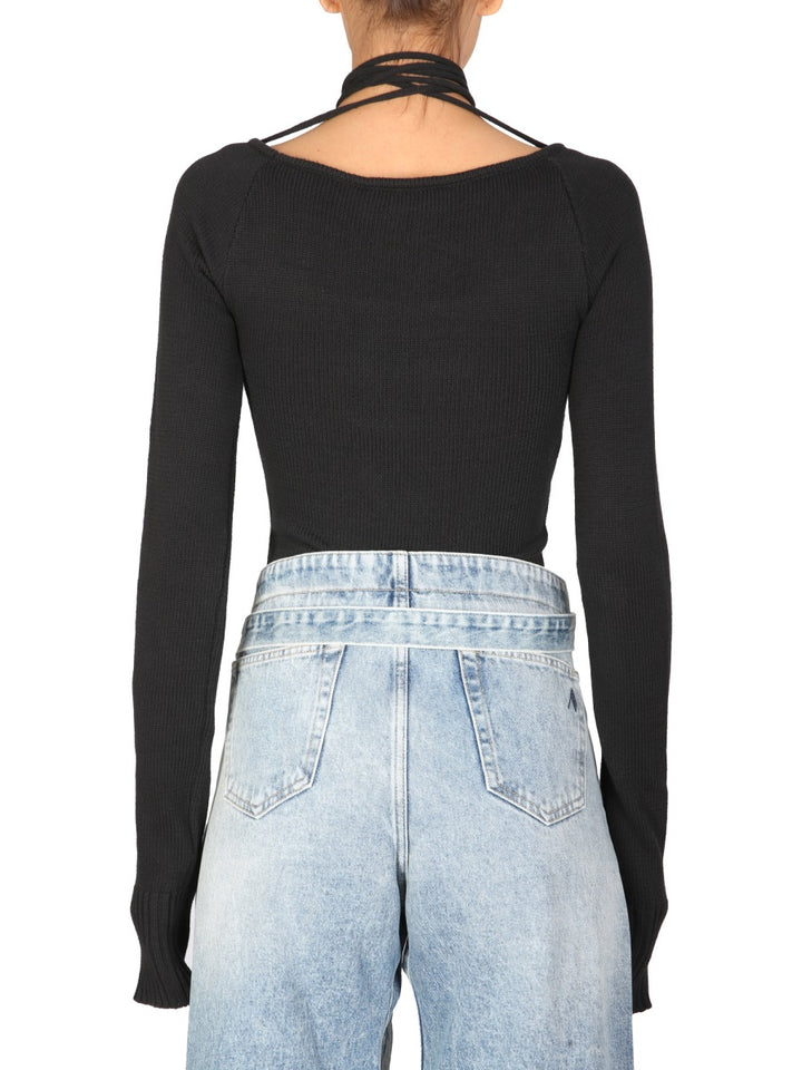 The Attico Sweaters - Black | a54373899f67b487dec828d017981c16d9f08a7e
