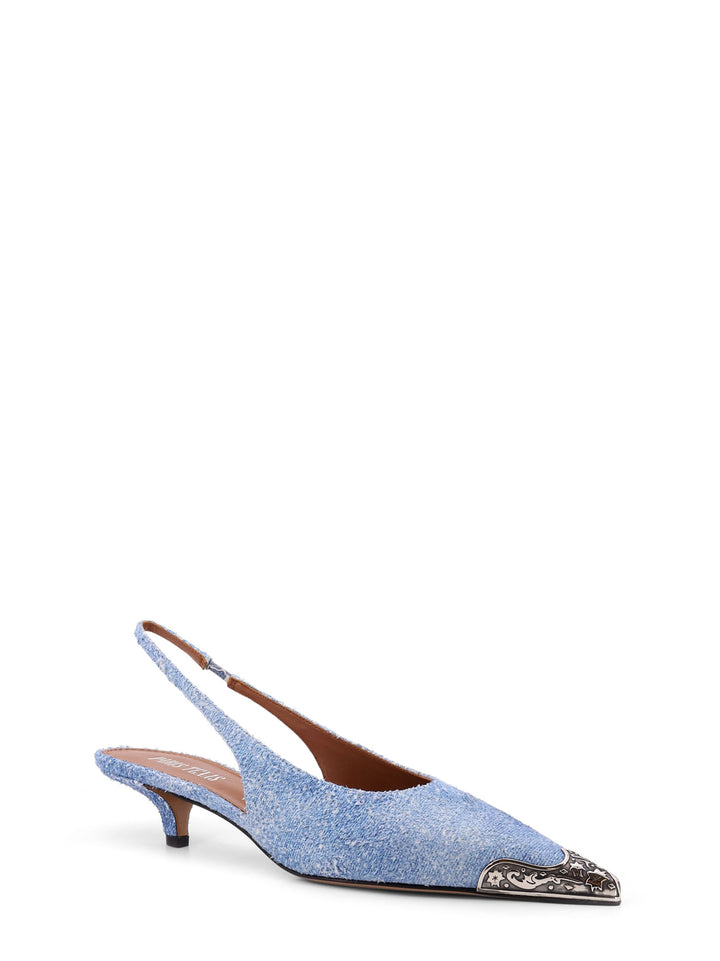 Paris Texas With Heel - Blue and green | 365cf07ff3ebc53ca07aab05a18e79226f327ed0