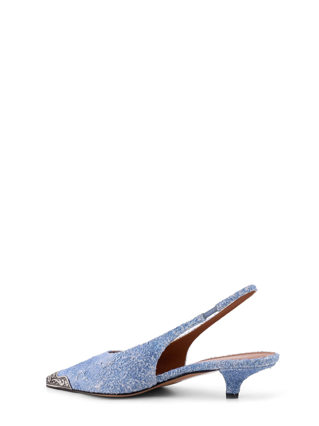 Paris Texas With Heel - Blue and green | 3d4fed40dd8ac6be167cc6d67669903fbb4cdd3d