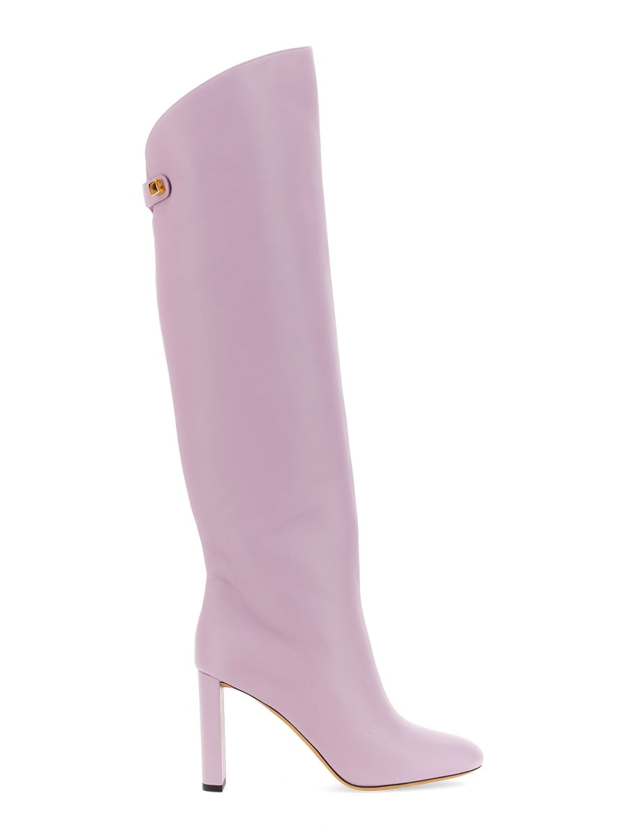 Skorpios Boots - Lilac | Wanan Luxury