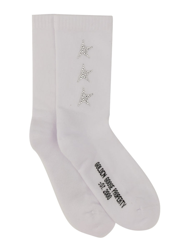 Golden Goose Socks - White | Wanan Luxury