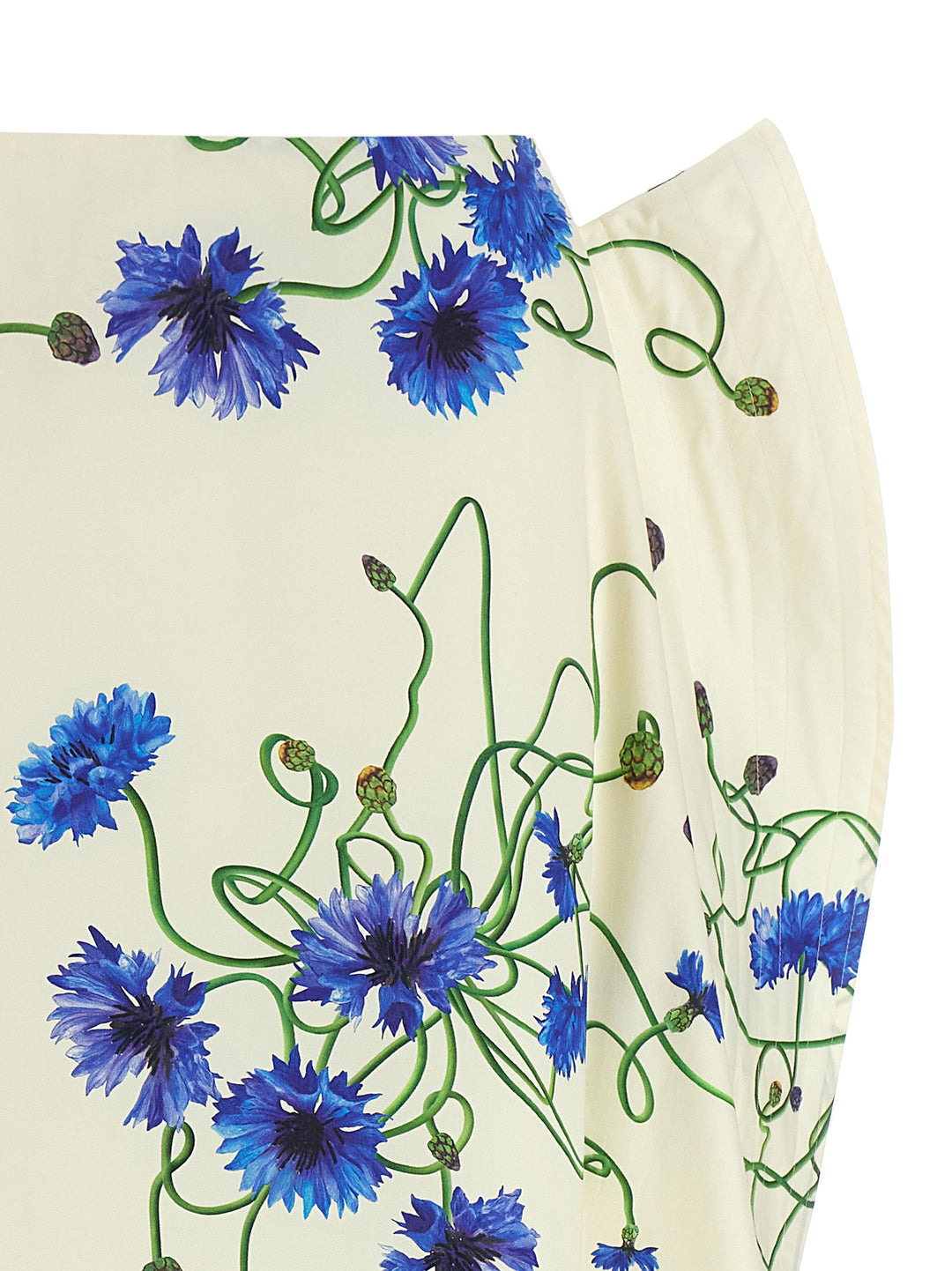 Stella Mccartney Ruffled Skirt Skirts - Blue | 1e398b7254ecf7dd143d38bf07f686cf08c88c31