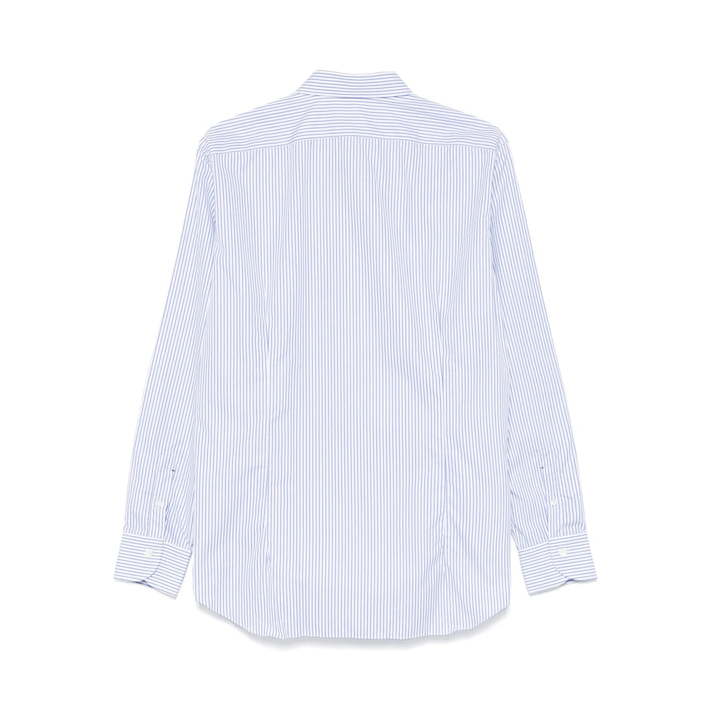 Mazzarelli Shirts - White, Blue | dad8c4bf02ced3cc430554dcb12f9ced37d69c65