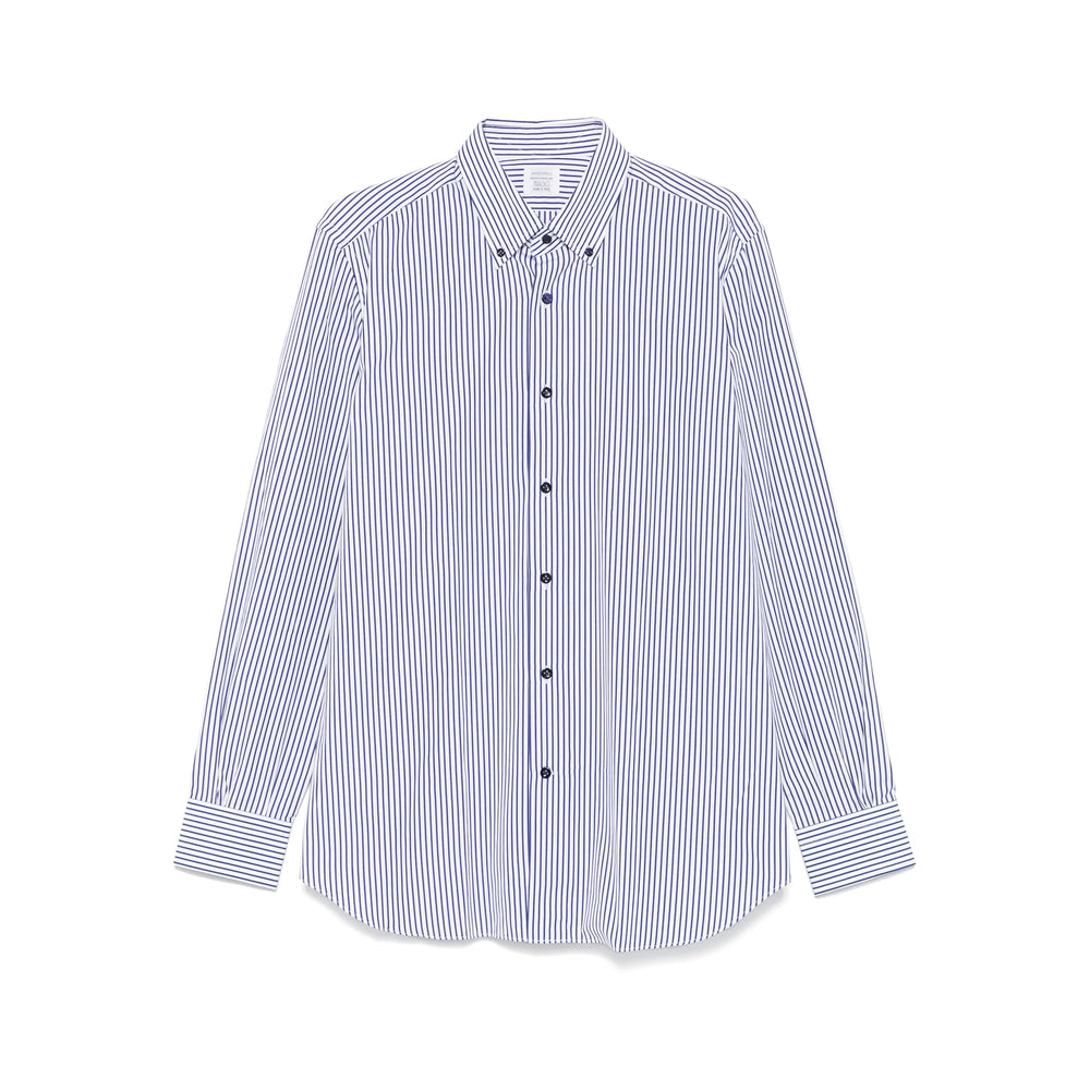 Mazzarelli Shirts - White, Blue | 5201383c494473e10676fc3ac899254f40c2f317