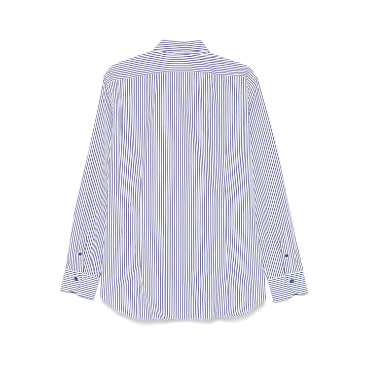 Mazzarelli Shirts - White, Blue | 82d3647202ffbd6e63b24c8407c3a90aa66132aa