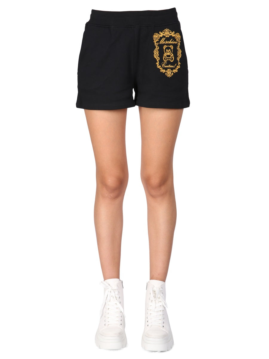 Moschino Shorts - Black | Wanan Luxury