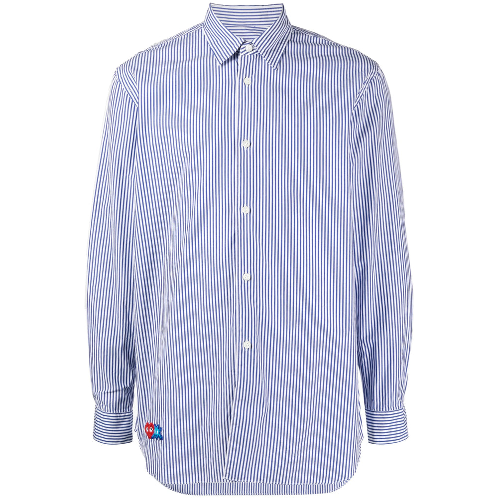 Comme Des GarÇOns Play Shirts - White, Blue | 4c74cb34ce7b938a1eb532b00473ff2a48cd07ae