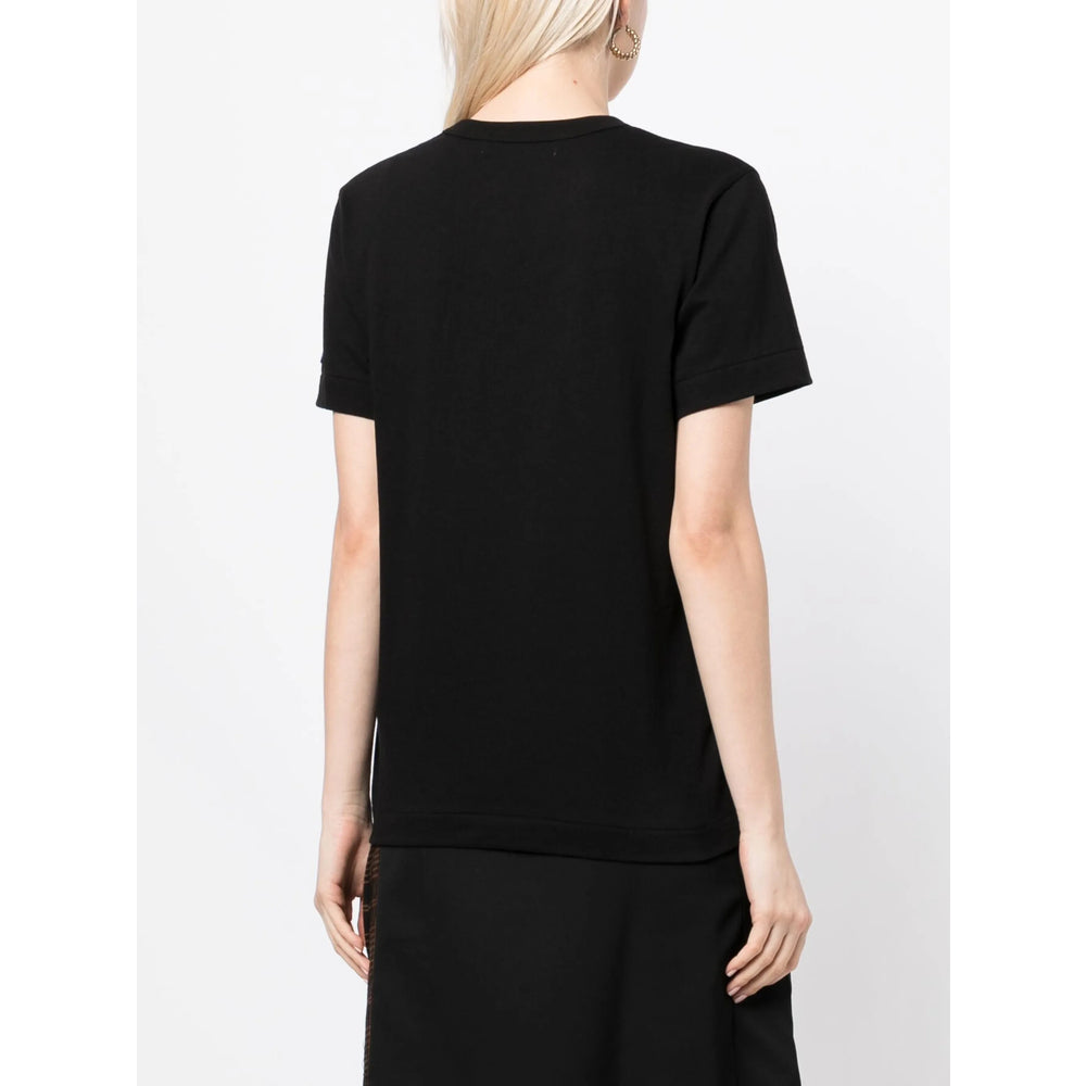 Comme Des GarÇOns Play T Shirts - Black | 97dc249e55c2103272b6ef3acd94ccd0805250c4