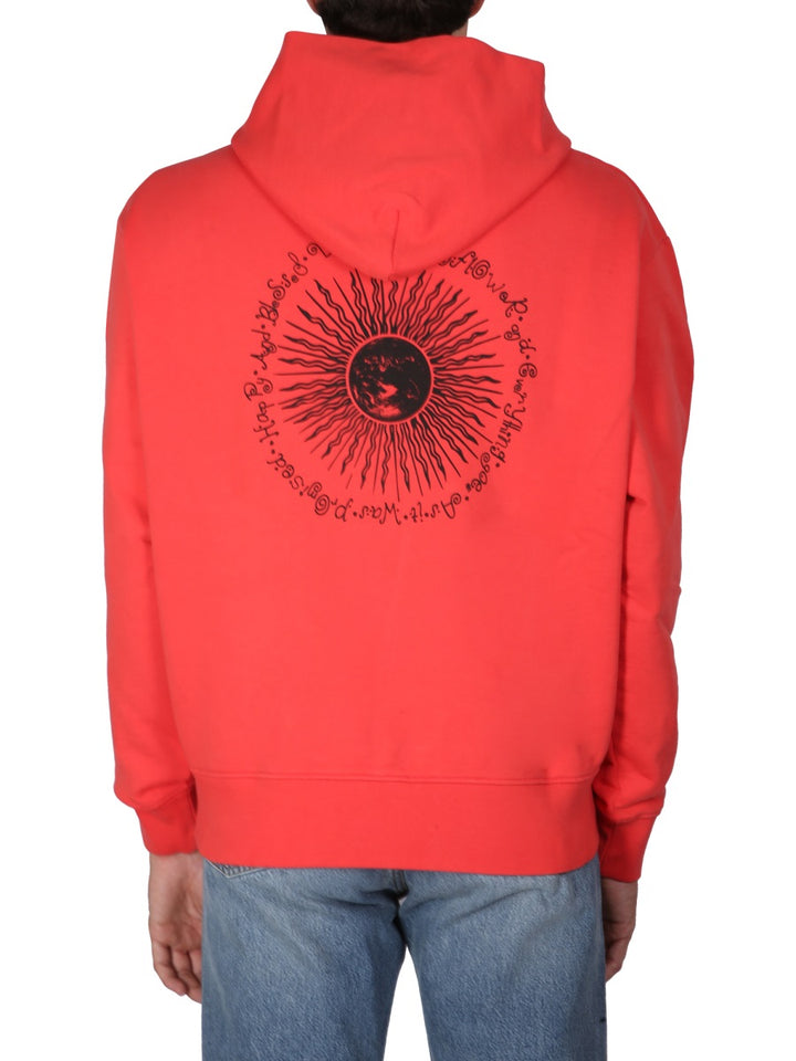 Sunflower Sweatshirts - Red | Wanan Luxury
