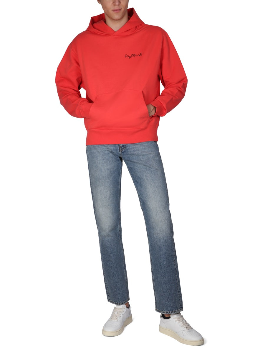 Sunflower Sweatshirts - Red | Wanan Luxury