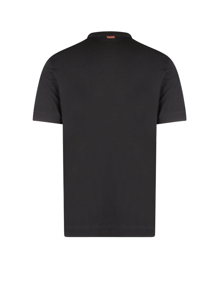 Zegna T-shirts and Polos - Blue and green | 15f0b12fcf08cd19dce52f7a3deb1af782b0b320