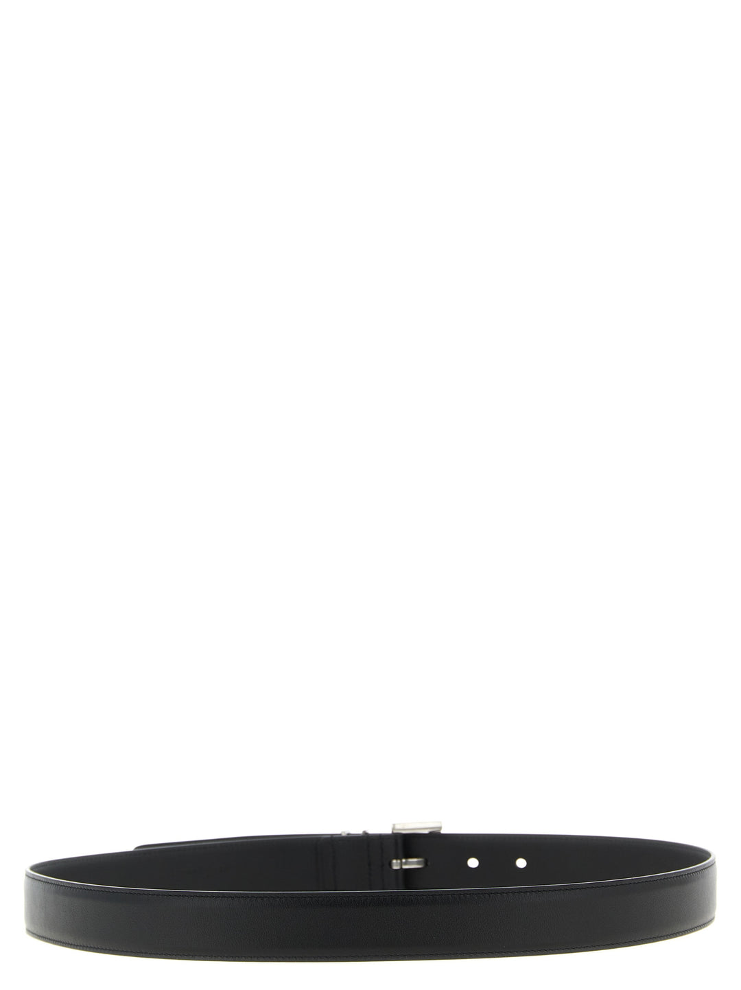 Saint Laurent Monogram Belts - Black | b4a38eb666423cc56dea35657451f6ab622424c4