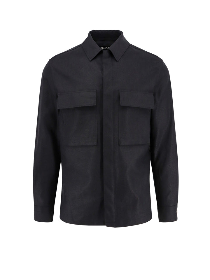 Zegna Shirts - Blacks and greys | 0a284f12422ebf9c55d915aa09ead4e9a2c086ac