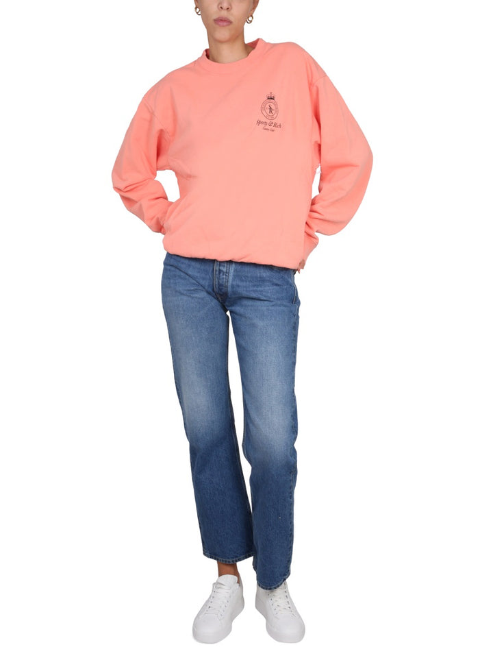 Sporty & Rich Sweatshirts - Pink | Wanan Luxury