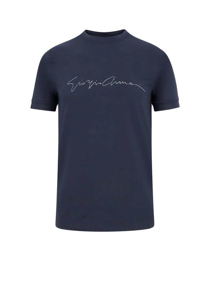 Giorgio Armani T-shirts and Polos - Blue and green | 6c6f44e74a5f8a0ab32e8b21ee22609d352bc360