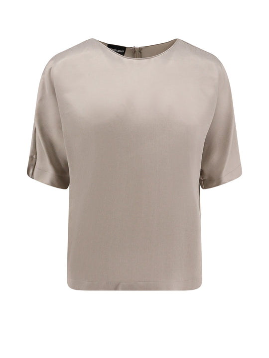 Eco-Viscose And Cupro Top