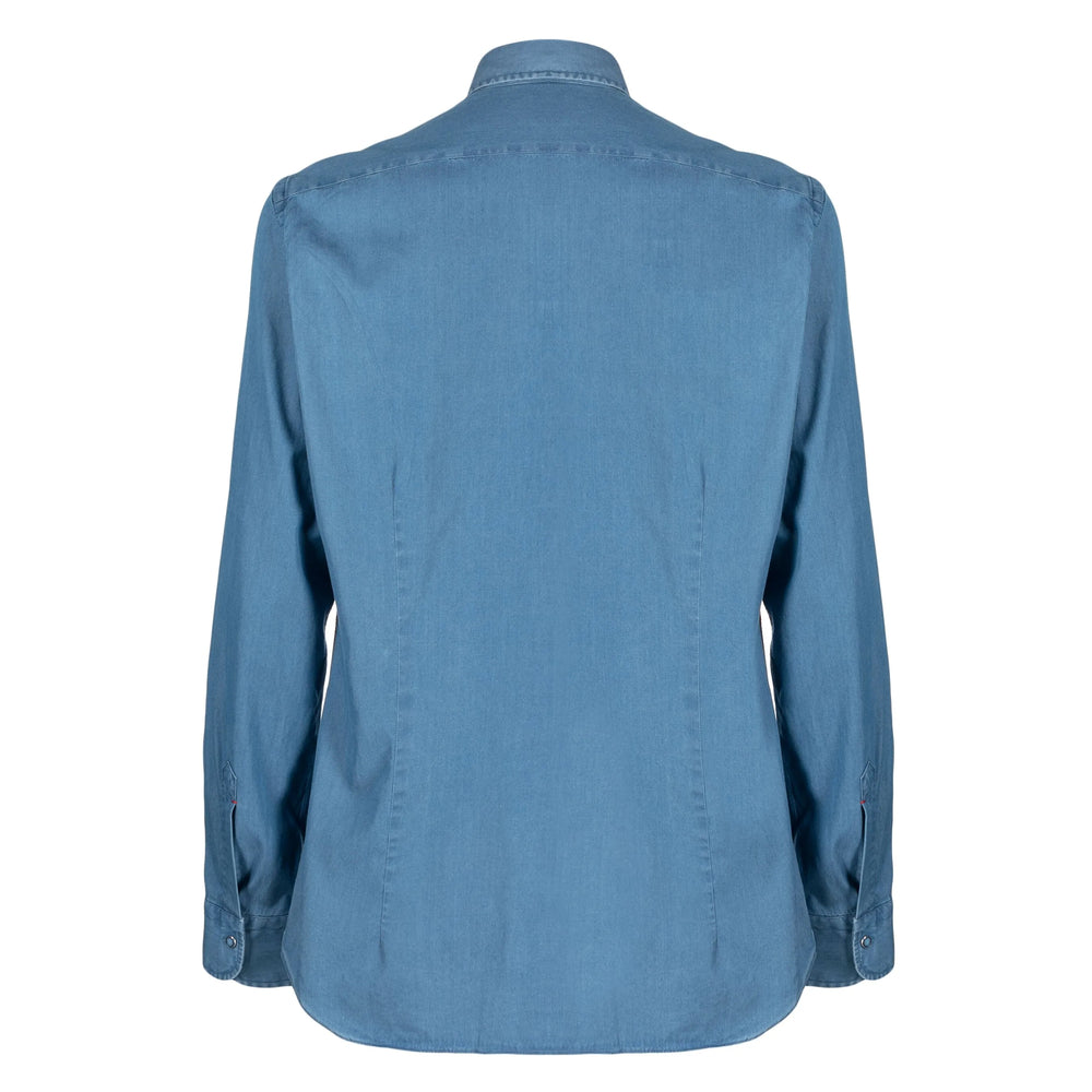 Mazzarelli Shirts - Blue | 830f2f8a1a9179c9db818e8d8973561eb55f2289