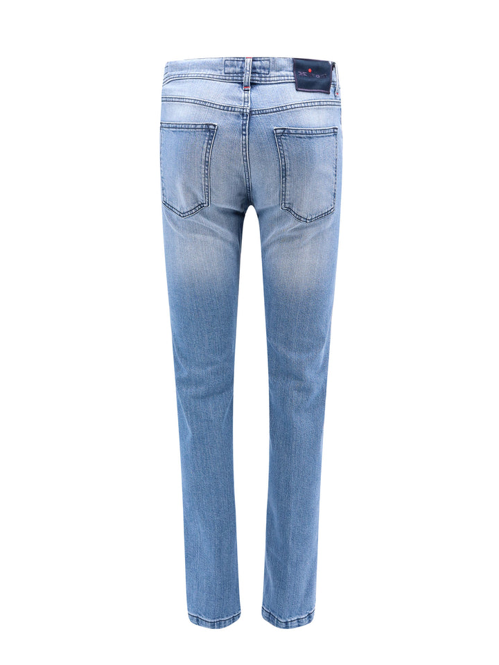 Kiton Ciro Paone Jeans - Blue and green | d5a3783a81cc485899df7e695c04c8e2fde0062e