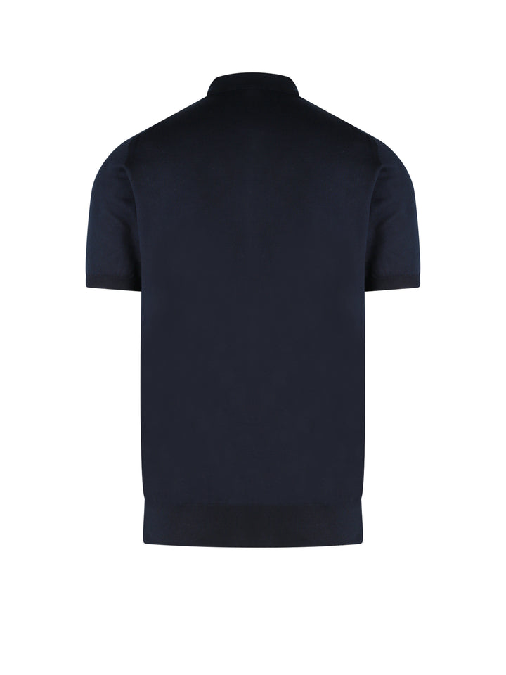 Kiton Ciro Paone T-shirts and Polos - Blue and green | d3eab7216cb728bee74366b4b2e763431d7cbdd8