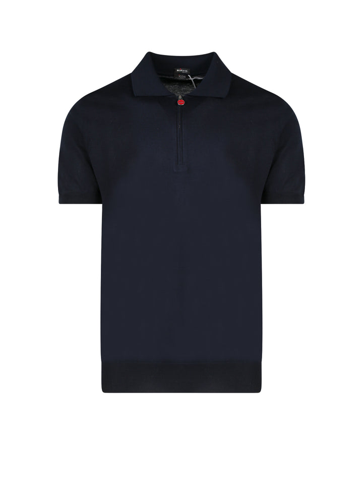 Kiton Ciro Paone T-shirts and Polos - Blue and green | ff3dbe1da73b53cf49cf04a4c9b89aa2561385be