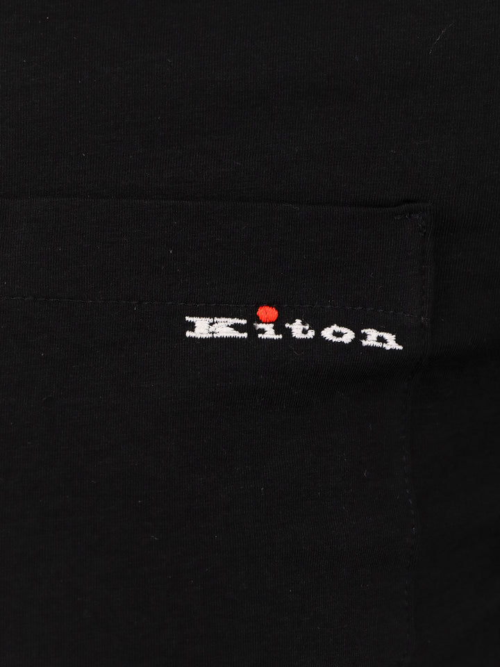 Kiton Ciro Paone T-shirts and Polos - Blacks and greys | 8732852102f913ccbca8e5934648ea81869b2a7a