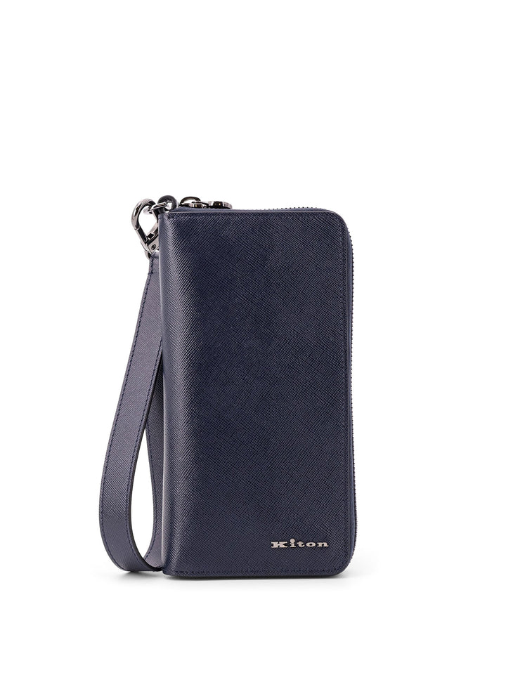 Kiton Ciro Paone Wallets - Blue and green | f7b81124caec7c0692ceed43d713f1a9dd10e92d