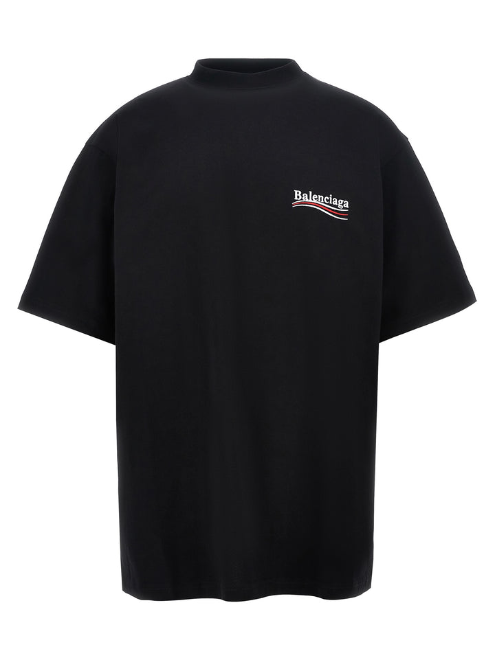 Balenciaga Political Campaign T-shirt - White/Black | d75bed55e9cc1588f02a83e3bbe24fce161f544a