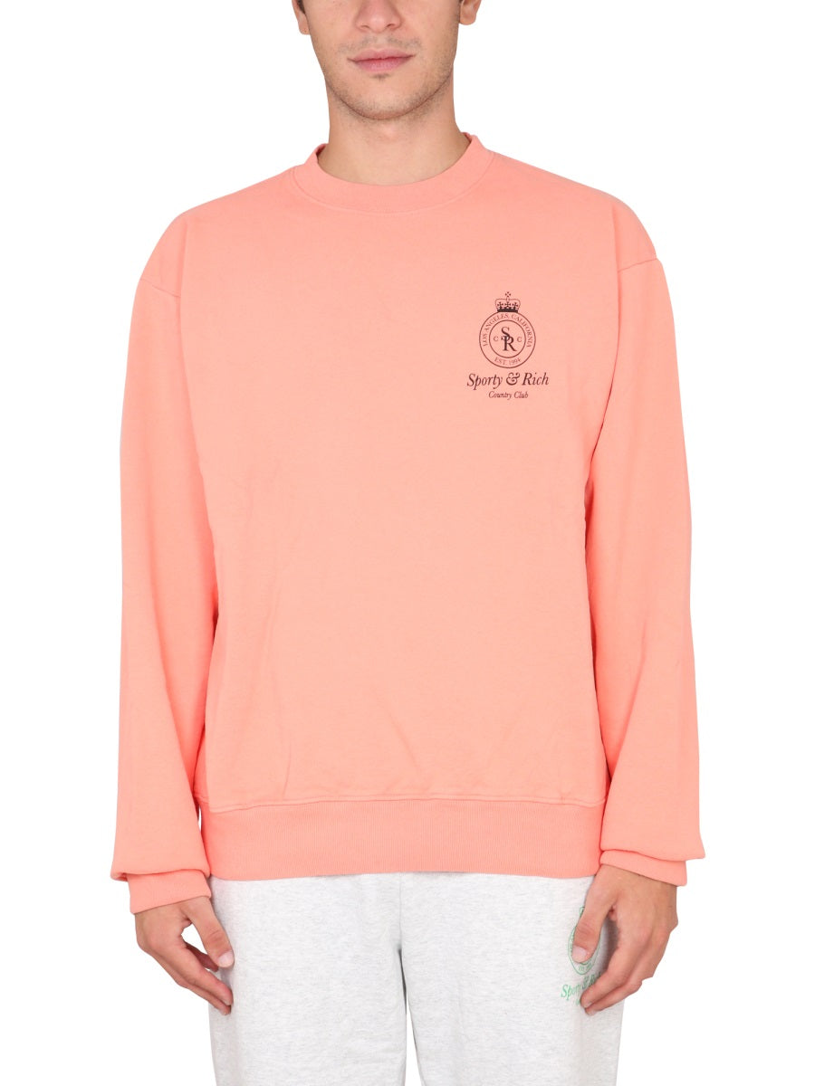 Sporty & Rich Sweatshirts - Pink | Wanan Luxury
