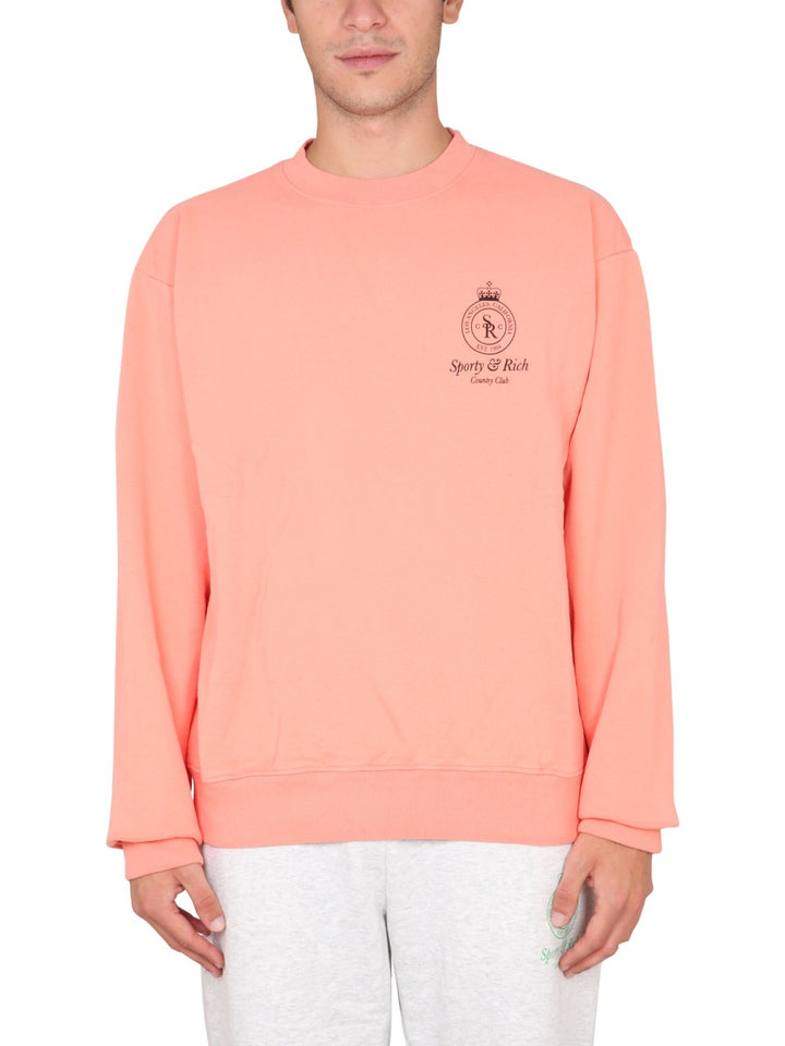 Sporty & Rich Sweatshirts - Pink | Wanan Luxury