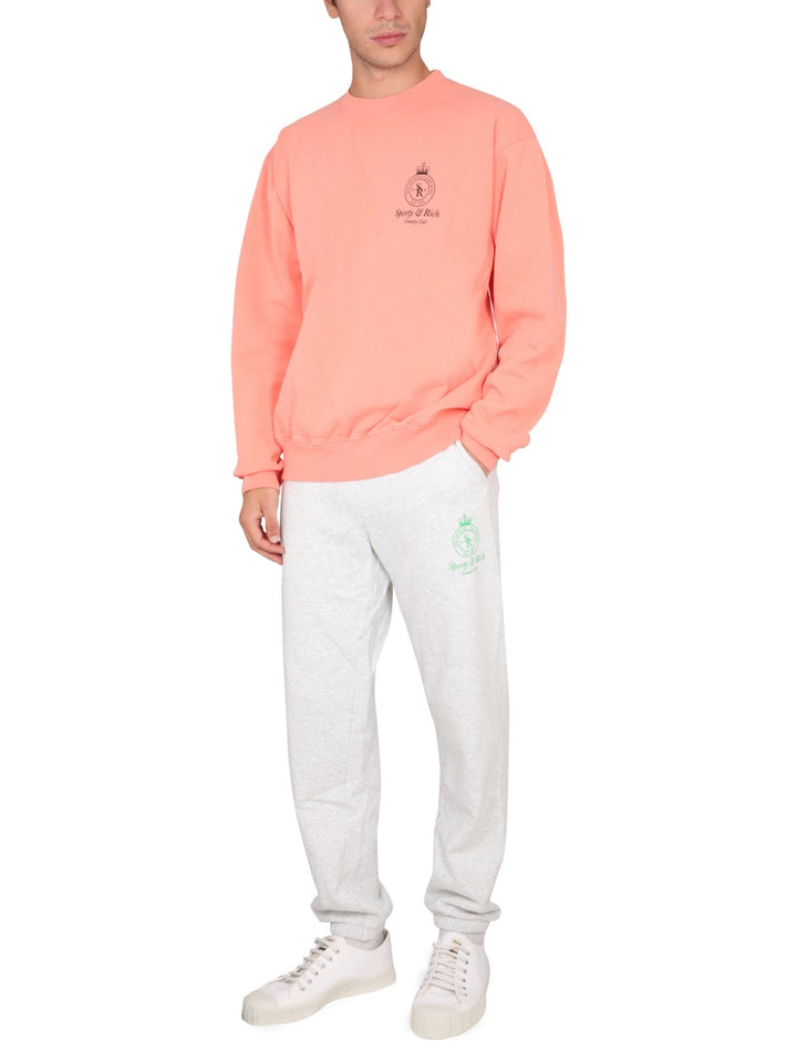 Sporty & Rich Sweatshirts - Pink | Wanan Luxury