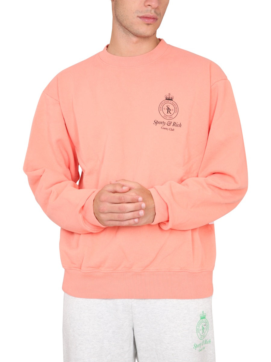 Sporty & Rich Sweatshirts - Pink | Wanan Luxury