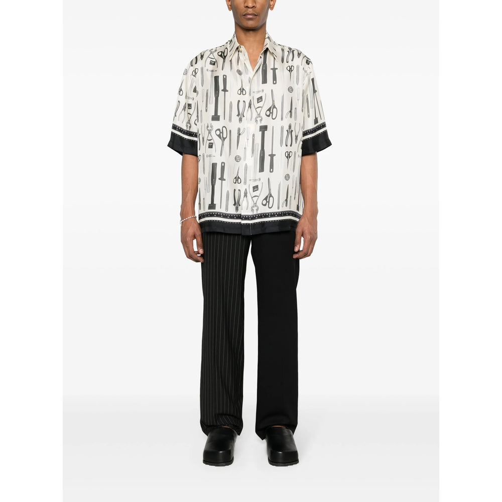Fendi Shirts - Neutral, Black | 614155ba92b71b2a003015eecf0933934f1a6068