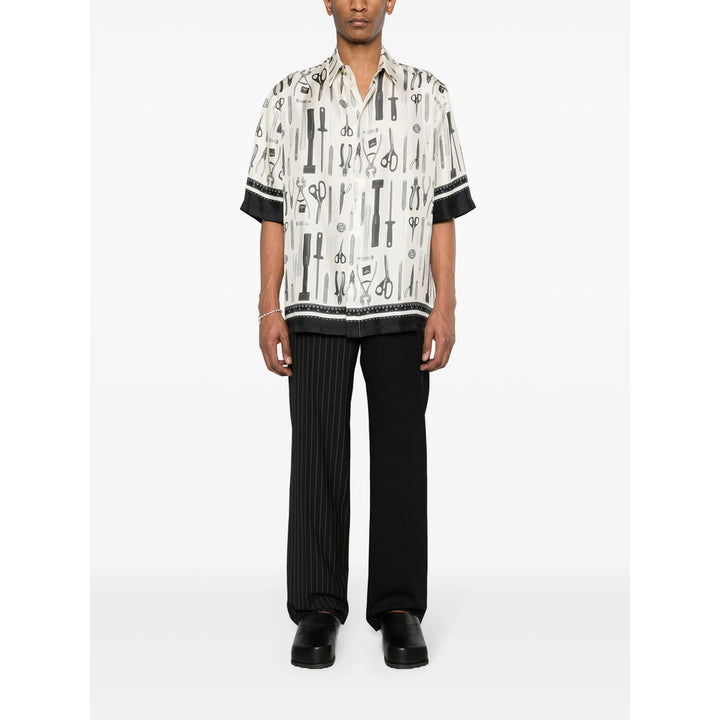 Fendi Shirts - Neutral, Black | 614155ba92b71b2a003015eecf0933934f1a6068