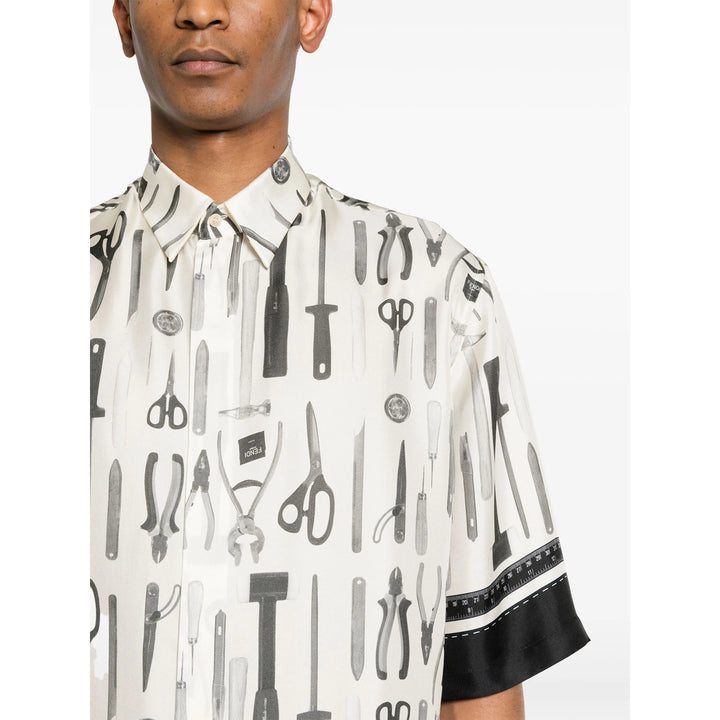 Fendi Shirts - Neutral, Black | f1364bda15e86366ea2078c928261557256b9d51