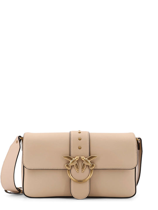 Love One Classic Leather Shoulder Bag