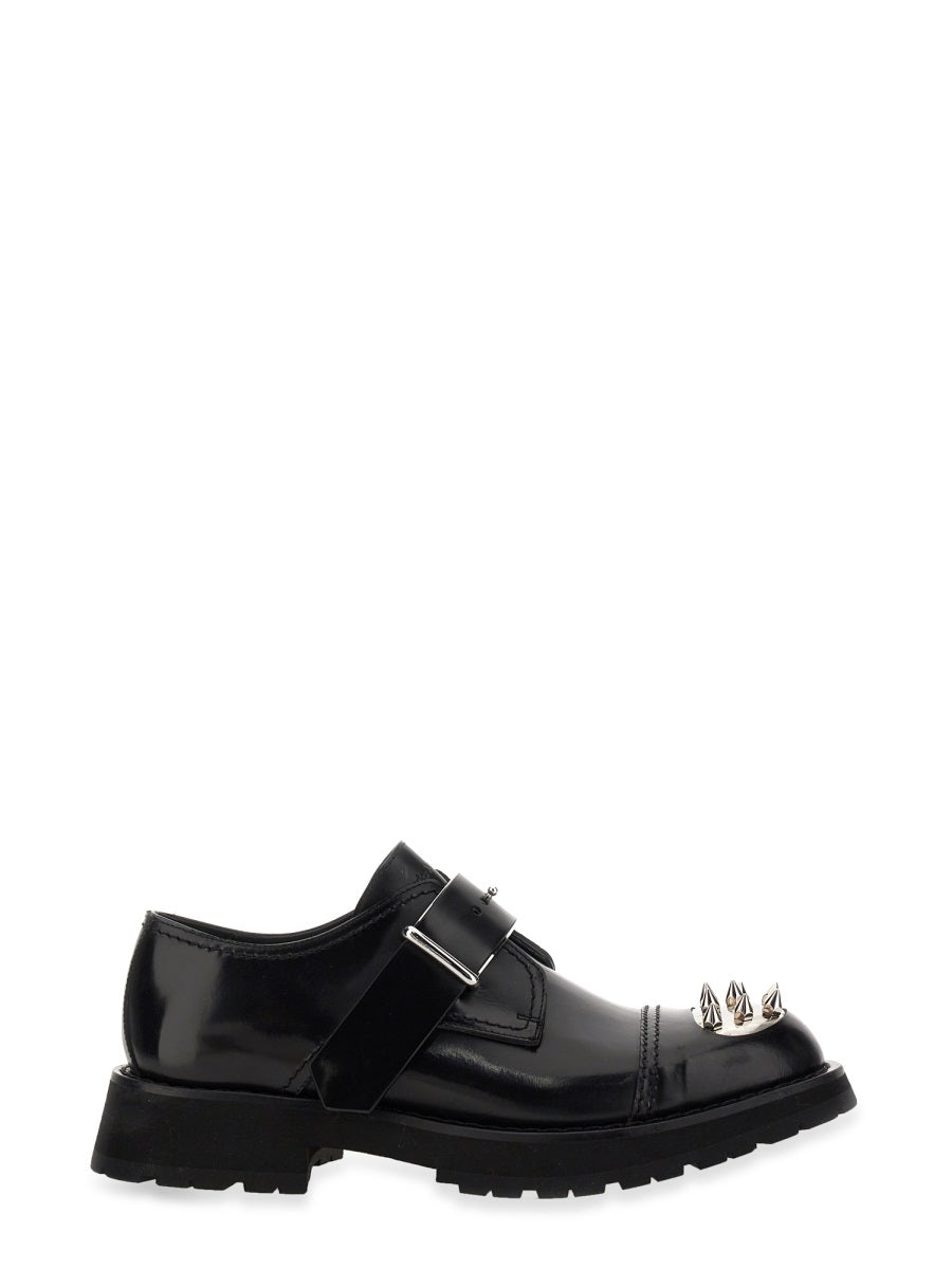 Alexander McQueen Flat Shoes - Black | Wanan Luxury
